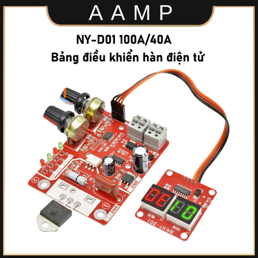 Bảng điều khiển máy hàn điểm,hàn cell pin NY-D01 40A-100A | Shopee Việt Nam