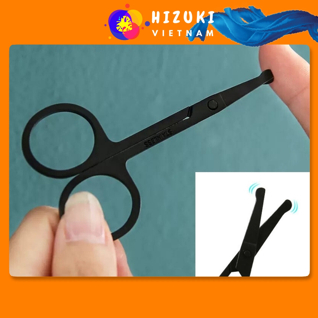 Kéo cắt lông mũi, lông mày đầu tròn cao cấp