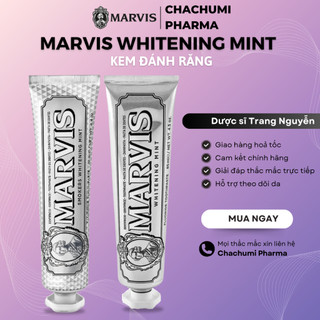 Kem đánh răng Marvis Whitening Mint 85ml