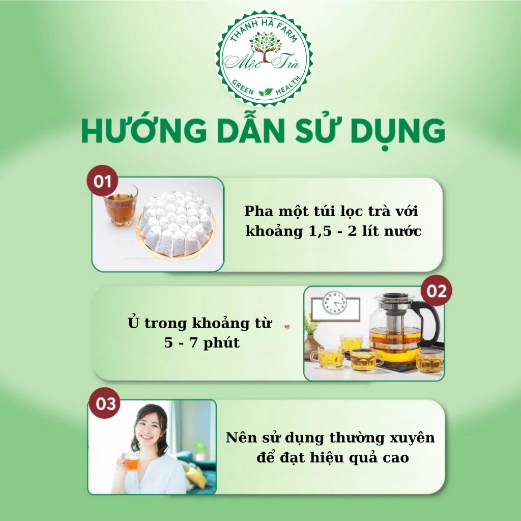 Trà Lá Ổi Combo 90 Túi Lọc Mix Thảo Mộc Hỗ Trợ Giảm Cân, Thanh Lọc Cơ Thể, Hỗ Trợ Tiểu Đường