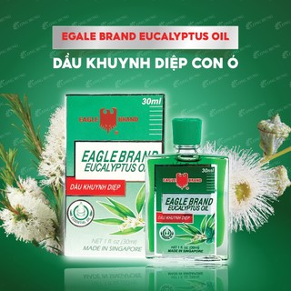 Combo dầu khuynh diệp Eagle Brand Eucalyptus Oil Plus+ (25ml) + dầu khuynh diệp Eagle Brand Eucalyptus Oil (30ml)