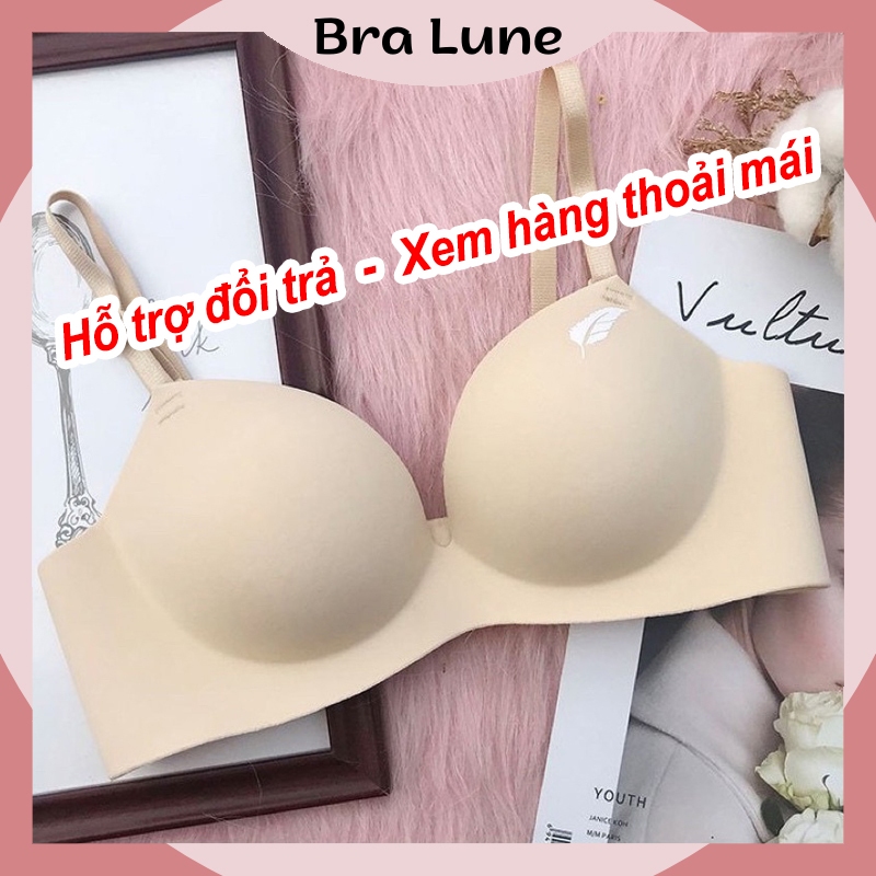 Áo ngực nữ đúc su trơn nâng ngực BRALUNE, áo lót nữ không gọng đệm mút bàn tay chống xệ mã ANM-62 | BigBuy360 - bigbuy360.vn
