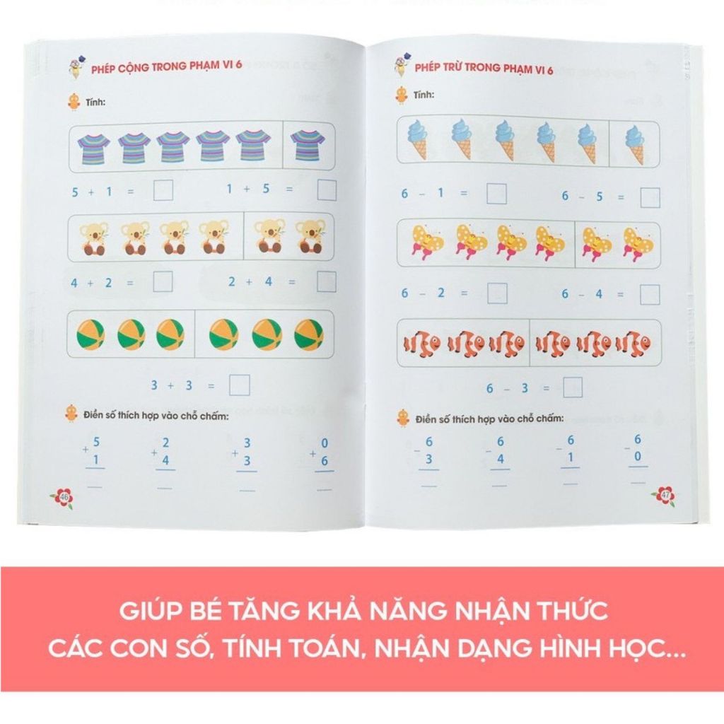 Sách - Bé Học Toán (Hành trang cho bé tự tin vào lớp 1)