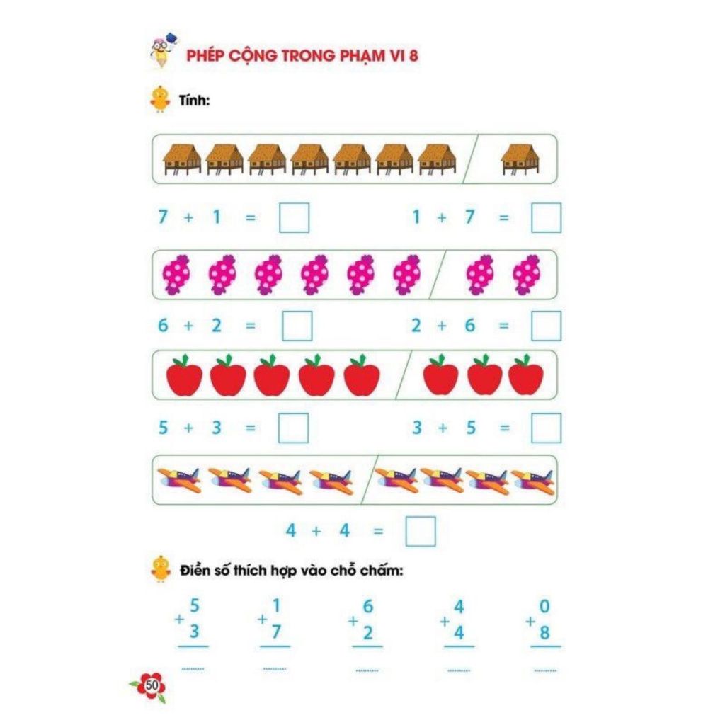 Sách - Bé Học Toán (Hành trang cho bé tự tin vào lớp 1)