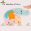 Đồ Chơi Bảng Ghép Hình Gỗ Nổi 3D Dày 0.9cm LOẠI 1 Bộ Tranh Xếp Hình BỐ KHỦNG LONG Cho Bé Phát Triển Kỹ Năng