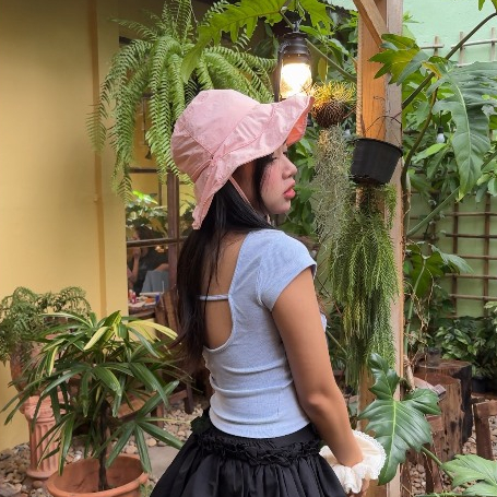 Mũ Nón Bucket Vành Hoa - Tùy Chỉnh Dáng Vành - Pastelish