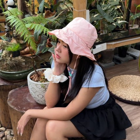 Mũ Nón Bucket Vành Hoa - Tùy Chỉnh Dáng Vành - Pastelish