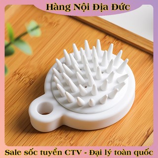 [1Chiếc] Lược dầu gội silicon massage da đầu để giảm rụng tóc và kích thích mọc tóc
