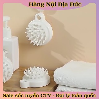 [1Chiếc] Lược dầu gội silicon massage da đầu để giảm rụng tóc và kích thích mọc tóc