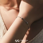 [HCM Hỏa Tốc] Lắc tay bạc KYDOPAL ngôi sao bốn lá đính đá cá tính trang sức nữ cao cấp ý 925 - PAL9B8L2 — ảnh 3