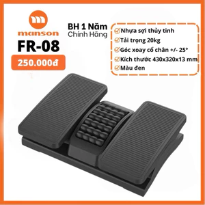 Ghế kê chân văn phòng, kê chân công thái học kèm hạt massage FR-08