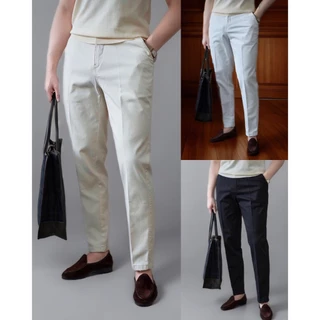 Quần kaki dài nam, quần dài nam  vải Kaki cotton cao cấp, co giãn, mềm mịn, trẻ trung, thanh lịch - Himshopp