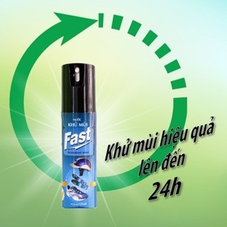 bình xịt khử mùi hôi giày Fast 125ml đa năng – SPCa000001
