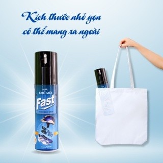 bình xịt khử mùi hôi giày Fast 125ml đa năng – SPCa000001
