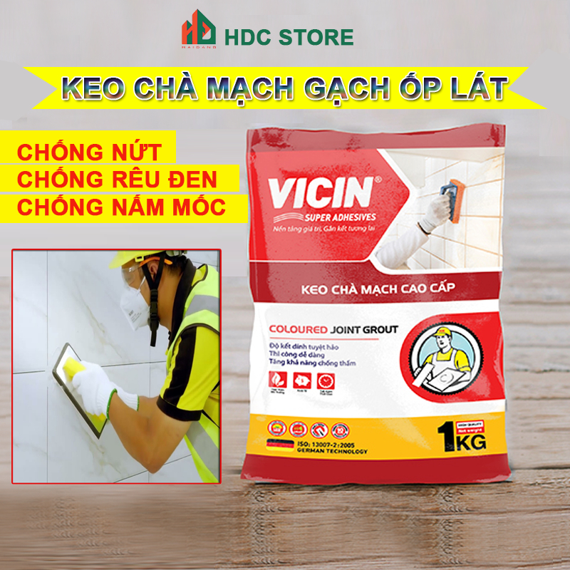 Keo chà mạch VICIN chính hãng (Bao bì mới ) - Keo chà ron chuyên dụng ...