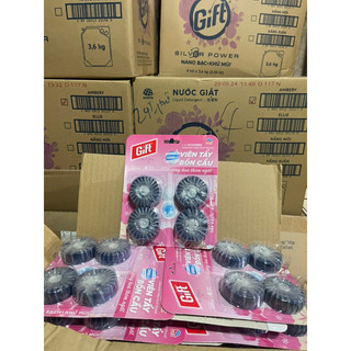 Viên tẩy bồn cầu Gift hương hoa - giúp bồn cầu luôn sạch sẽ thơm ngát hương hoa