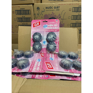 Viên tẩy bồn cầu Gift hương hoa - giúp bồn cầu luôn sạch sẽ thơm ngát hương hoa