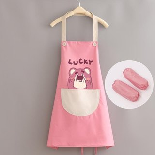 Tạp dề nấu ăn không thấm nước chống vấy bẩn khi pha chế làm việc nhà