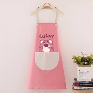 Tạp dề nấu ăn không thấm nước chống vấy bẩn khi pha chế làm việc nhà