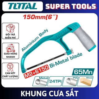 ĐỒ NGHỀ TOTAL Khung cưa sắt THMHF1503