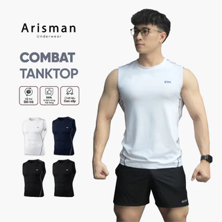 Áo Tank Top Thể Thao Nam ARM Gym Training, Áo Ba Lỗ ôm body tập gym, chạy bộ thoáng khí, vận động thoải mái