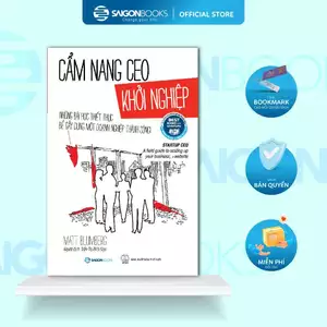 SÁCH: Cẩm nang CEO khởi nghiệp (Startup CEO) - Tác giả Matt Blumberg