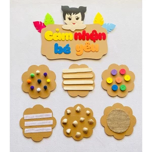 Góc STEAM - CẢM NHẬN CỦA BÉ - trang trí lớp học mầm non