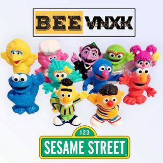 Mô hình nhân vật SESAME STREET xịn xuất Mỹ cho bé từ 1 tuổi - BEE VNXK