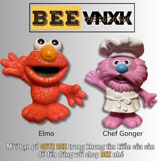 Mô hình nhân vật SESAME STREET xịn xuất Mỹ cho bé từ 1 tuổi - BEE VNXK