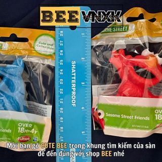 Mô hình nhân vật SESAME STREET xịn xuất Mỹ cho bé từ 1 tuổi - BEE VNXK