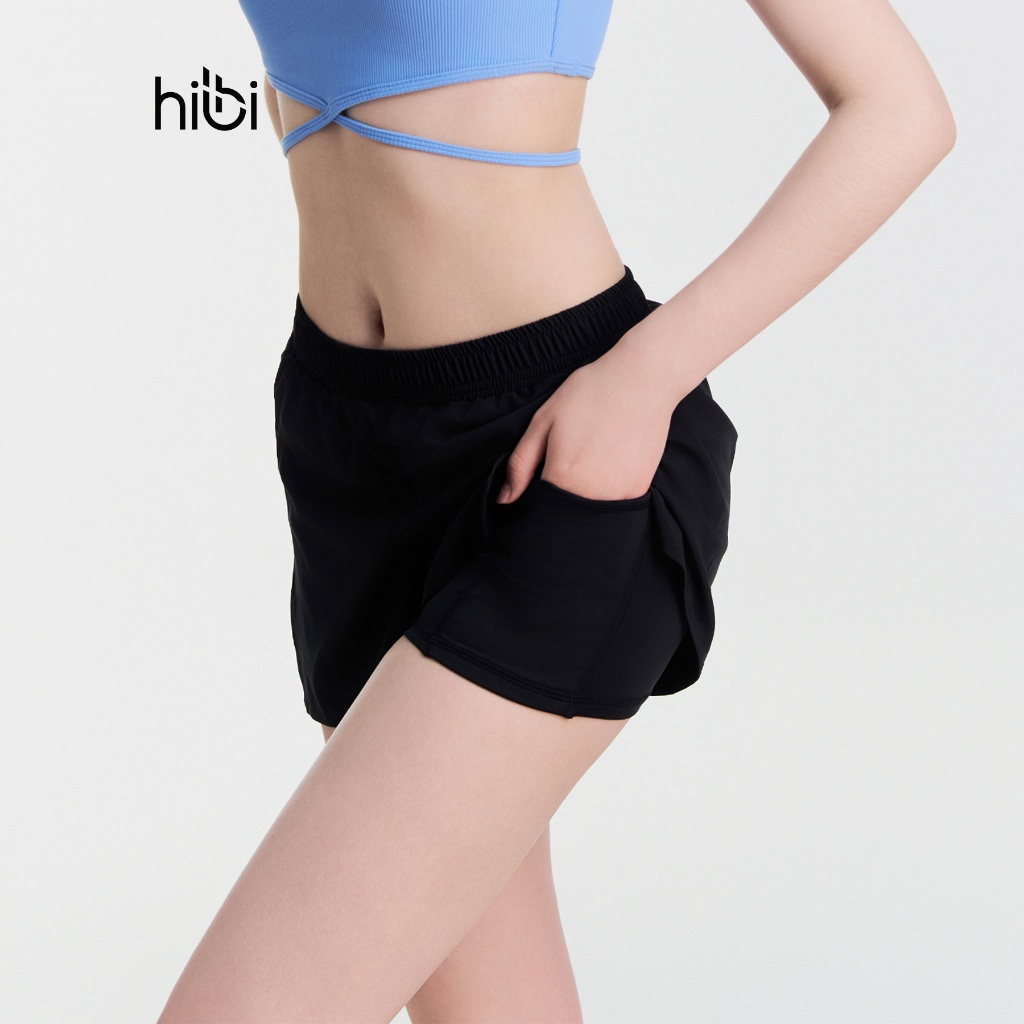 Ảnh Quần Thể Thao 2 Lớp Cho Nữ Hibi Sports QS206 - Có Túi Trong 3
