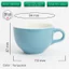 Volcano Ly sứ Origami Latte Bowl 285ml uống trà cà phê