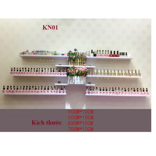 Kệ sơn móng tay,nail,thanh ngang (30,40,50,60,80) - VĐ Smart Furrniture NỘI THẤT LẮP RÁP VIENDONGADV