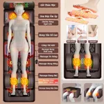 Đệm massage toàn thân - Máy massage lưng và cột sống, cổ, vai, gáy, chân - Đệm ghế matxa 20 bi chính hãng có hồng ngoại — ảnh 8