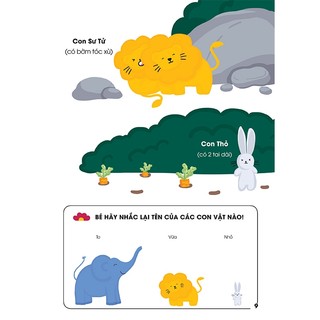 Sách - Bộ sách Cùng Con Học Nói - Dành cho bé từ 1 tuổi - MCBooks Chính Hãng
