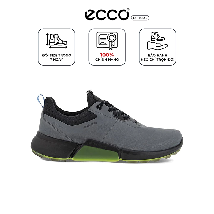 Giày golf nam Ecco M Golf Biom H4 - Titanium - 10820401244