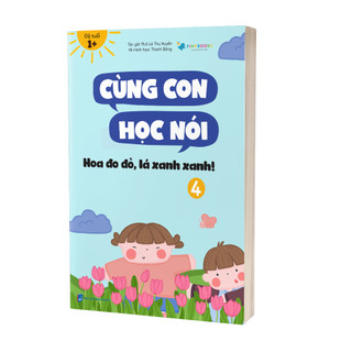 Sách - Bộ sách Cùng Con Học Nói - Dành cho bé từ 1 tuổi - MCBooks Chính Hãng