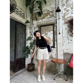 Quần shorts linen Ma Vie