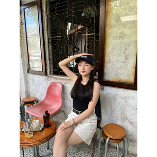Quần shorts linen Ma Vie