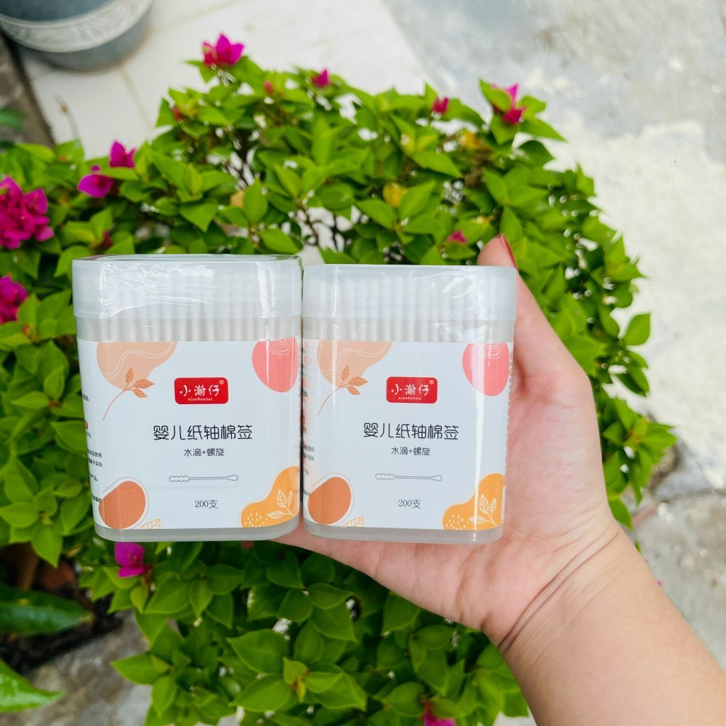 Hộp ráy tai 200 cây vỏ cam | Shopee Việt Nam