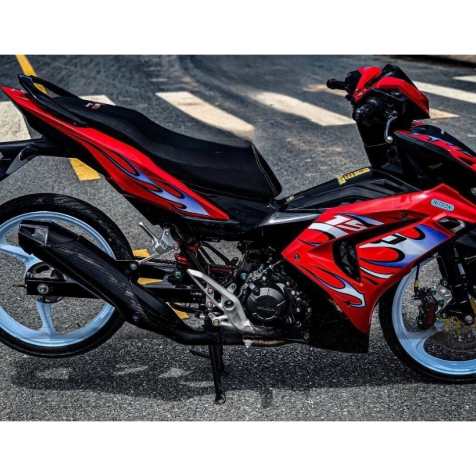 tem rời lửa  winner x v3 cao cấp chất liệu in 3 lớp PPF chống nước,không phai màu,nhãn dán,logo.