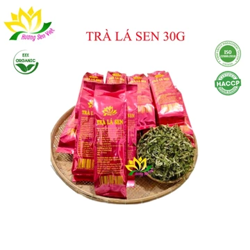 [COMBO 3 GÓI] TRÀ LÁ SEN 30G - 100% LÁ SEN TƯƠI TỰ NHIÊN SẤY LẠNH / TRÀ THẢO MỘC THIÊN NHIÊN