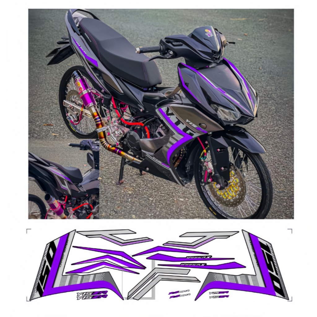 Tem rời winner x v2 cao cấp chất liệu in 3 lớp PPF chống nước không phai màu thích hợp nên đen hoặc xám nhãn dán,logo.