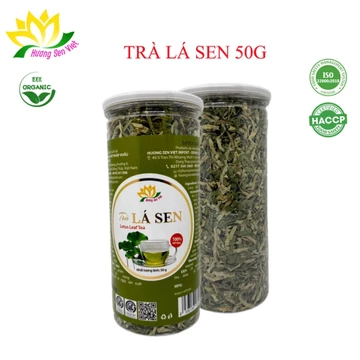 [COMBO 2 HŨ] TRÀ LÁ SEN HŨ 50G - LÁ SEN TƯƠI TỰ NHIÊN SẤY LẠNH / TRÀ THẢO MỘC THIÊN NHIÊN