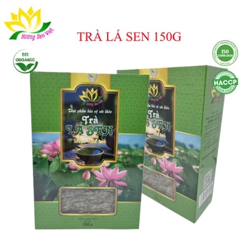 TRÀ LÁ SEN HỘP 150G - LÁ SEN TƯƠI TỰ NHIÊN SẤY LẠNH/ TRÀ THẢO MỘC THIÊN NHIÊN