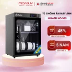 Tủ chống ẩm máy ảnh 30L điện tử nhập khẩu Nikatei NC-30S, tủ hút ẩm máy ảnh 30 lít 2 ngăn chống xước tiết kiệm điện — ảnh 1