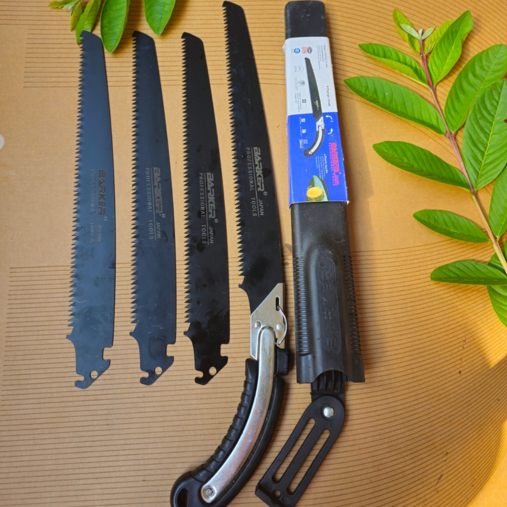 Cưa gỗ Barker Cầm Tay Cưa Cành To Thân Gỗ cao cấp 350mm Made In Taiwan - Dụng Cụ Nông Nghiệp GD Smart