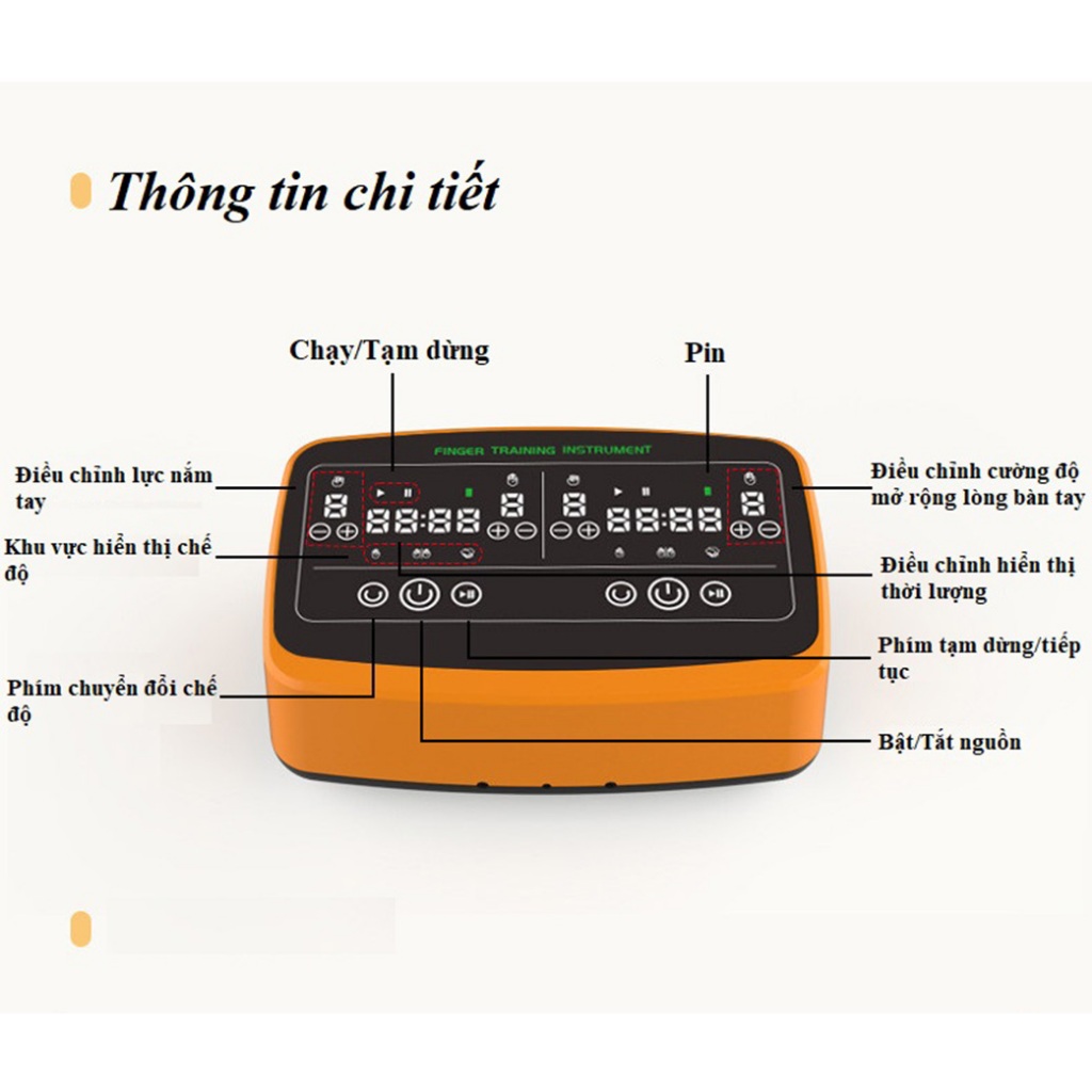 Máy Robot Tập Phục Hồi Chức Năng Hai Bàn Tay Cho Người Yếu, Liệt