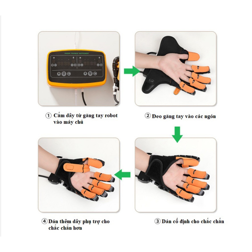 Máy Robot Tập Phục Hồi Chức Năng Hai Bàn Tay Cho Người Yếu, Liệt