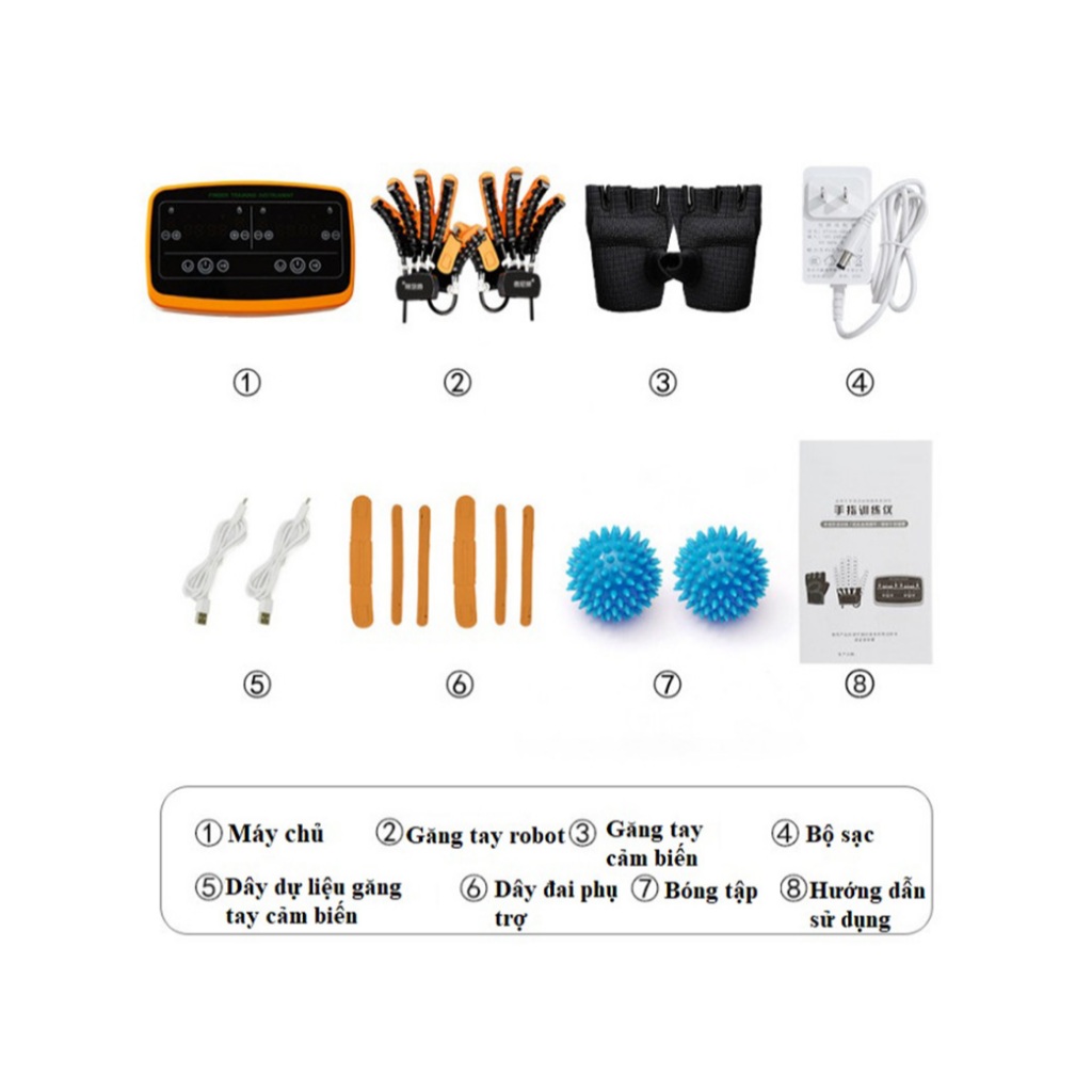 Máy Robot Tập Phục Hồi Chức Năng Hai Bàn Tay Cho Người Yếu, Liệt